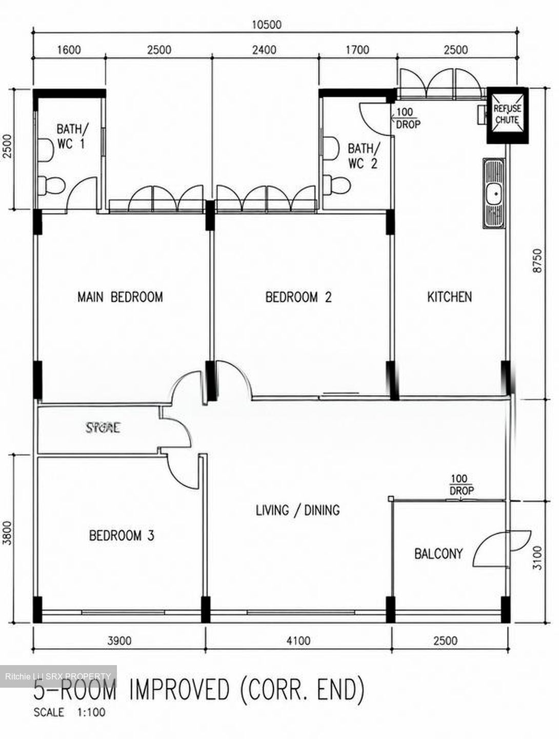 Blk 521 Hougang Avenue 6 (Hougang), HDB 5 Rooms #574757631